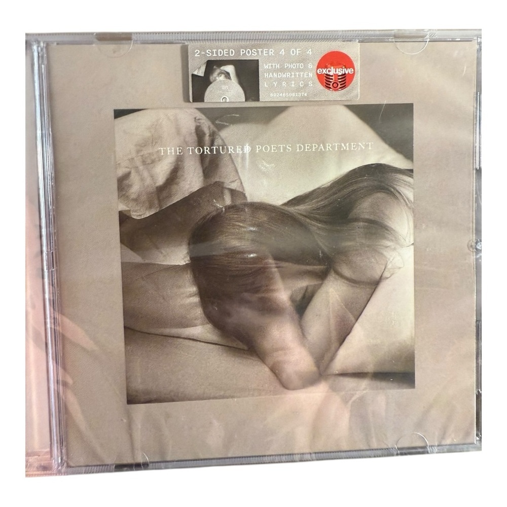The Tortured Poets Department CD With Bonus Poster